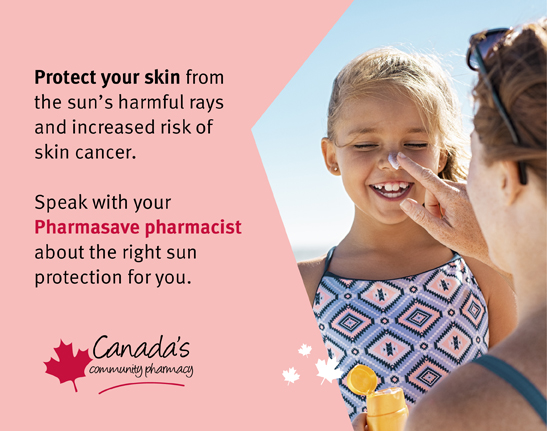 Protect your skin from the sun's harmful rays and increased risk of skin cancer.