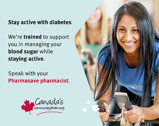 Stay active with diabetes