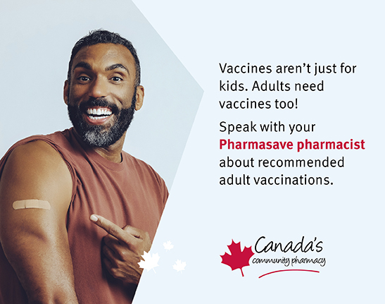 Vaccines aren't just for kids. Adults need vaccines too.