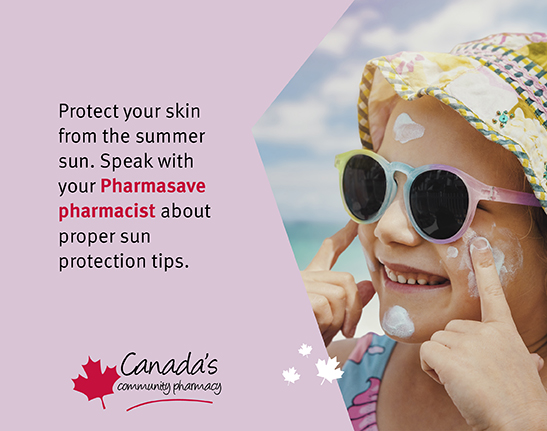 Protect your skin from the summer sun.